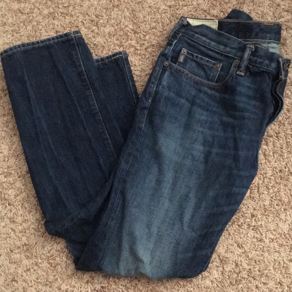 Slim Straight Abercrombie Jeans